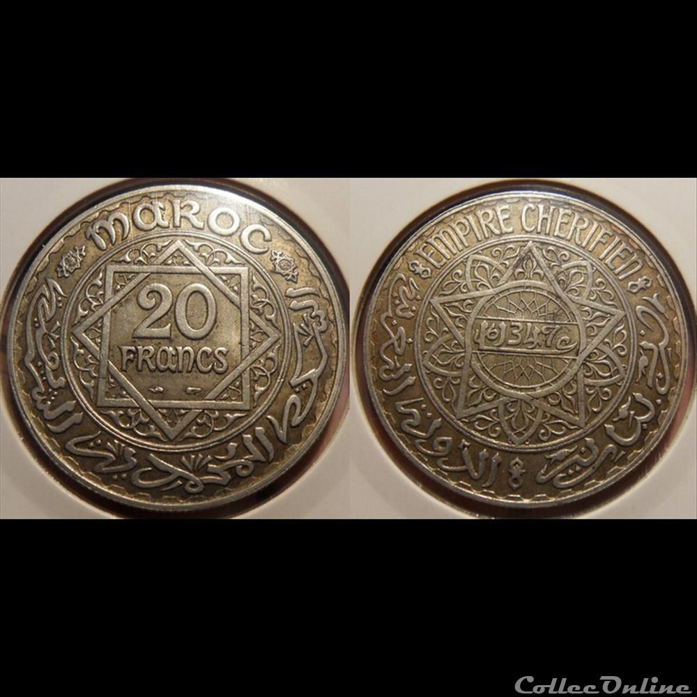 monnaie france colony maroc systeme monetaire francais