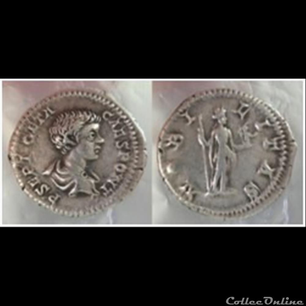 Da4 Sévères Géta monnaie antique romaine da4 severes geta