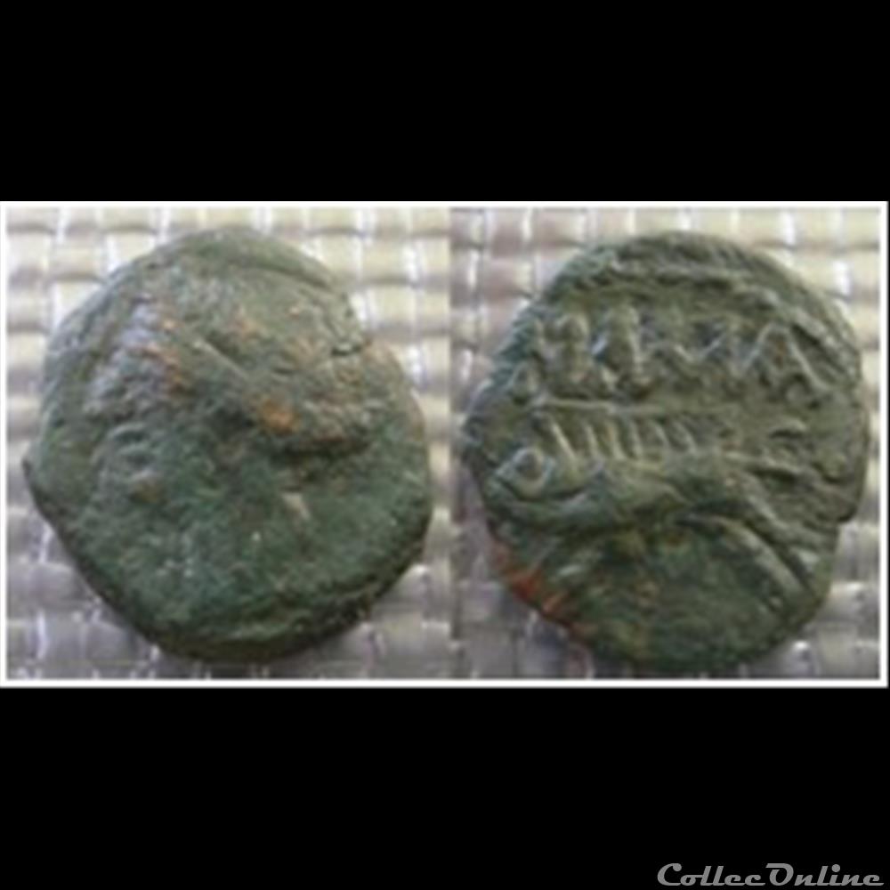 Némausus monnaie antique gauloise nemausus