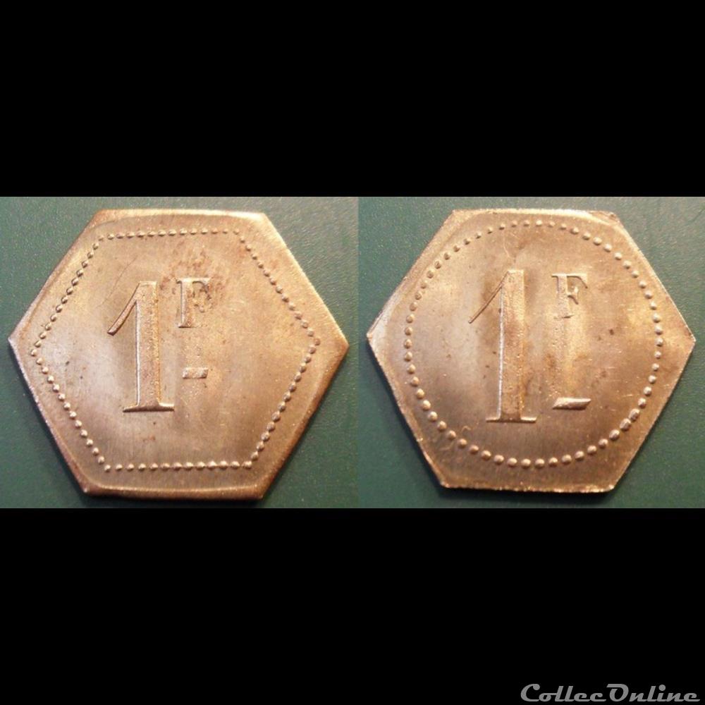 monnaie mereaux i jeton anonyme 1f
