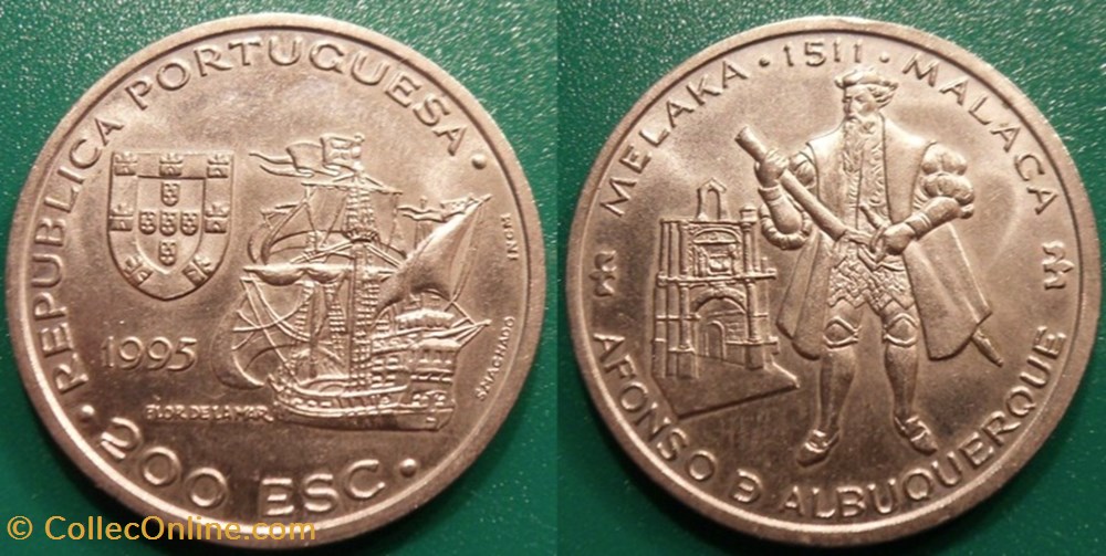 200 Escudos 1995 Alfonso D Albuquerque monnaie monde portugal 200 escudos 1995 alfonso d albuquerque