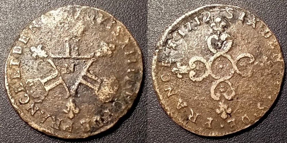 monnaies europe medievale a france royales h8 louis xiv