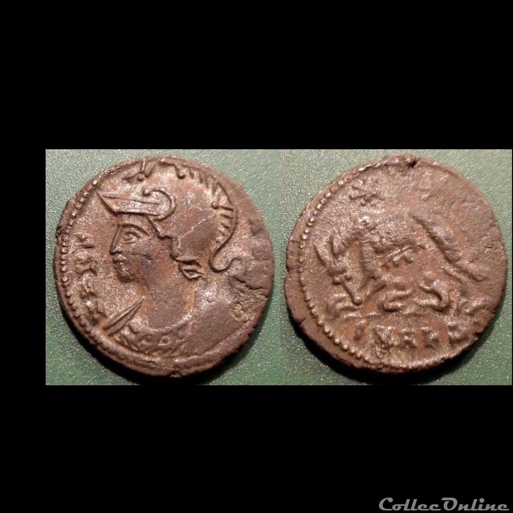 D42 VRBS ROMA Alexandrie monnaie antique romaine d42 vrbs roma alexandrie