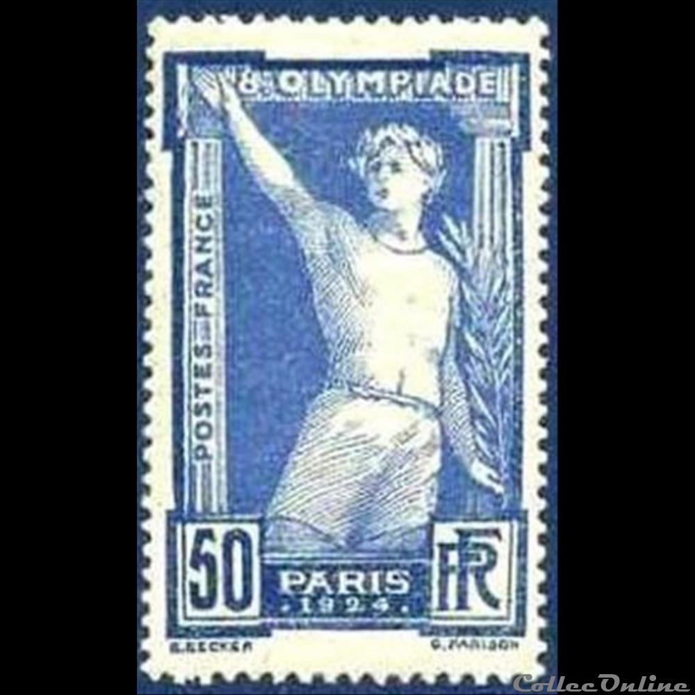 1924 Ces 4 timbres commémorent les jeux olympiques de Paris 2 france assignat 1924 ces 4 timbres commemorent les jeux olympiques de paris