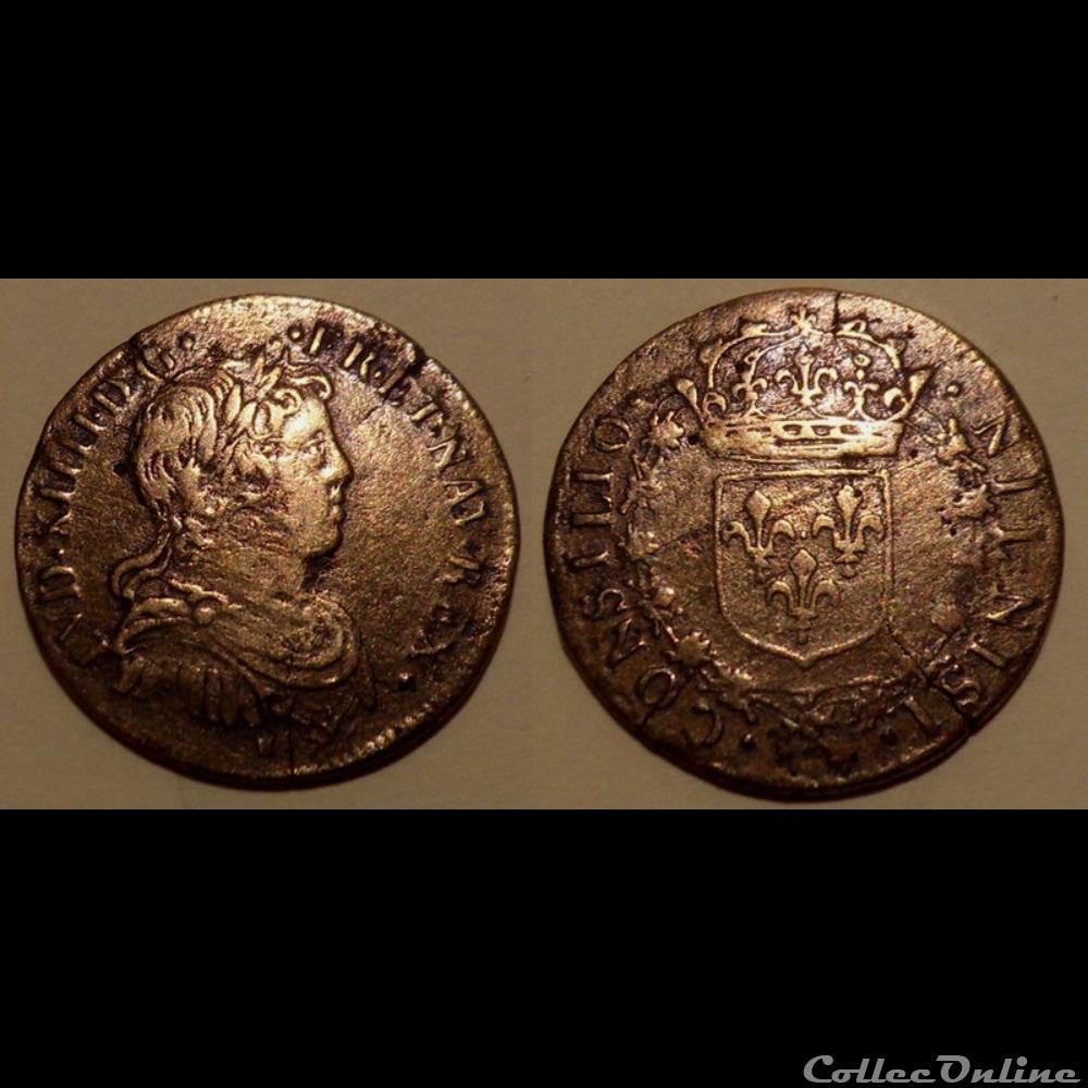 m- Jeton Roy Louis XIV monnaie mereaux m jeton roy louis xiv