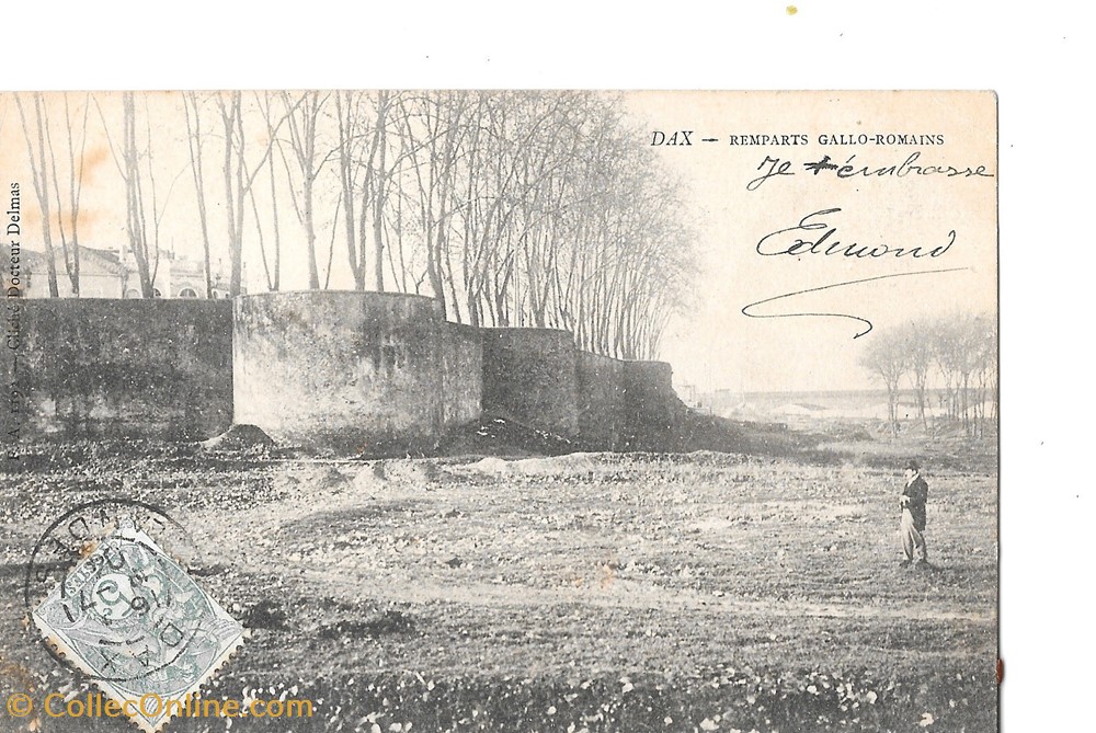 divers carte postale 40 dax