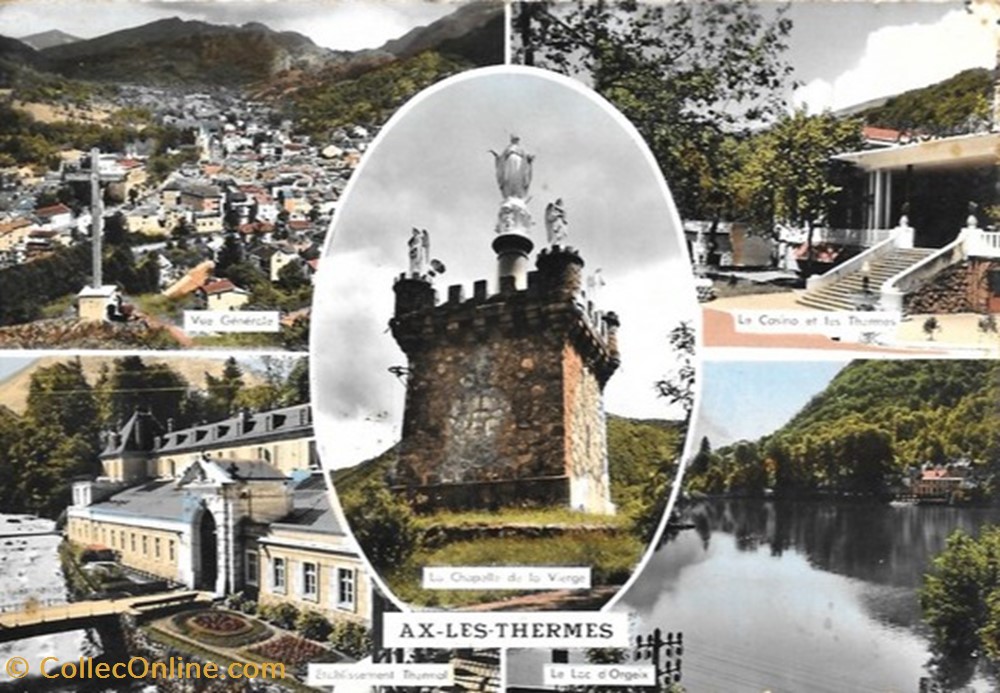Ariège - Ax-les-Thermes cartes postales europe france ariege ax les thermes
