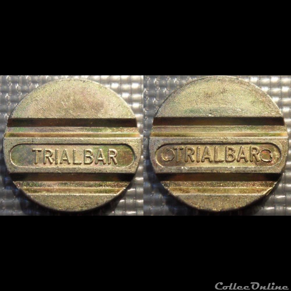 monnaie jeton mereaux e j etr italie trialbar