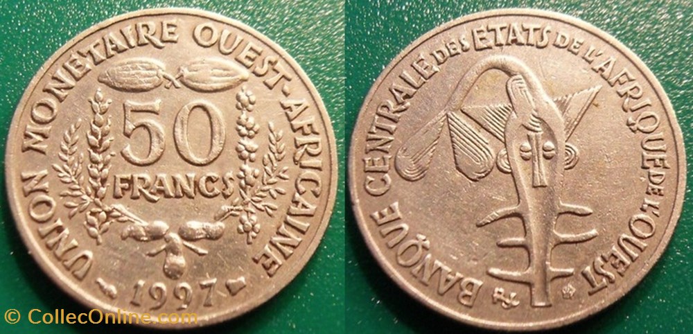 50 Francs 1997 monnaie 50 francs 1997