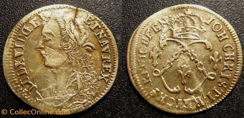 m- Jeton Roy Louis XVI monnaies paranumismatique jetons poids m jeton roy louis xvi
