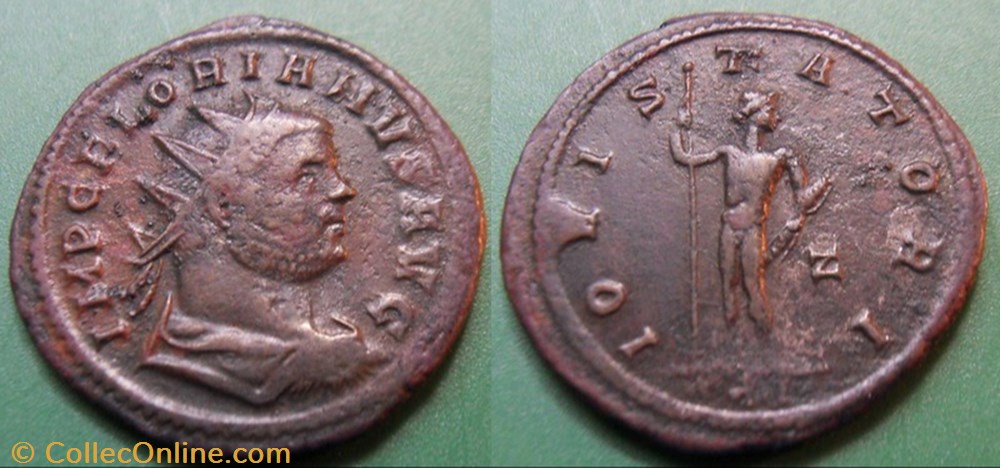 monnaie antique av jc ap romaine republicaine imperiale f anarchie militaire florien aurelianus