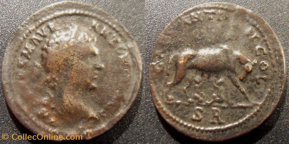 B100 CARACALLA Provinciale Pisidia Antioche 198-211 FAUX moderne monnaies antiques romaines imperiales et republicaines b100 caracalla provinciale pisidia antioche 198 211 faux moderne