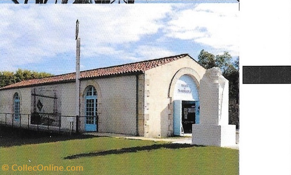 Rochefort - le Pont Transbordeur documents anciens tickets entree rochefort le pont transbordeur