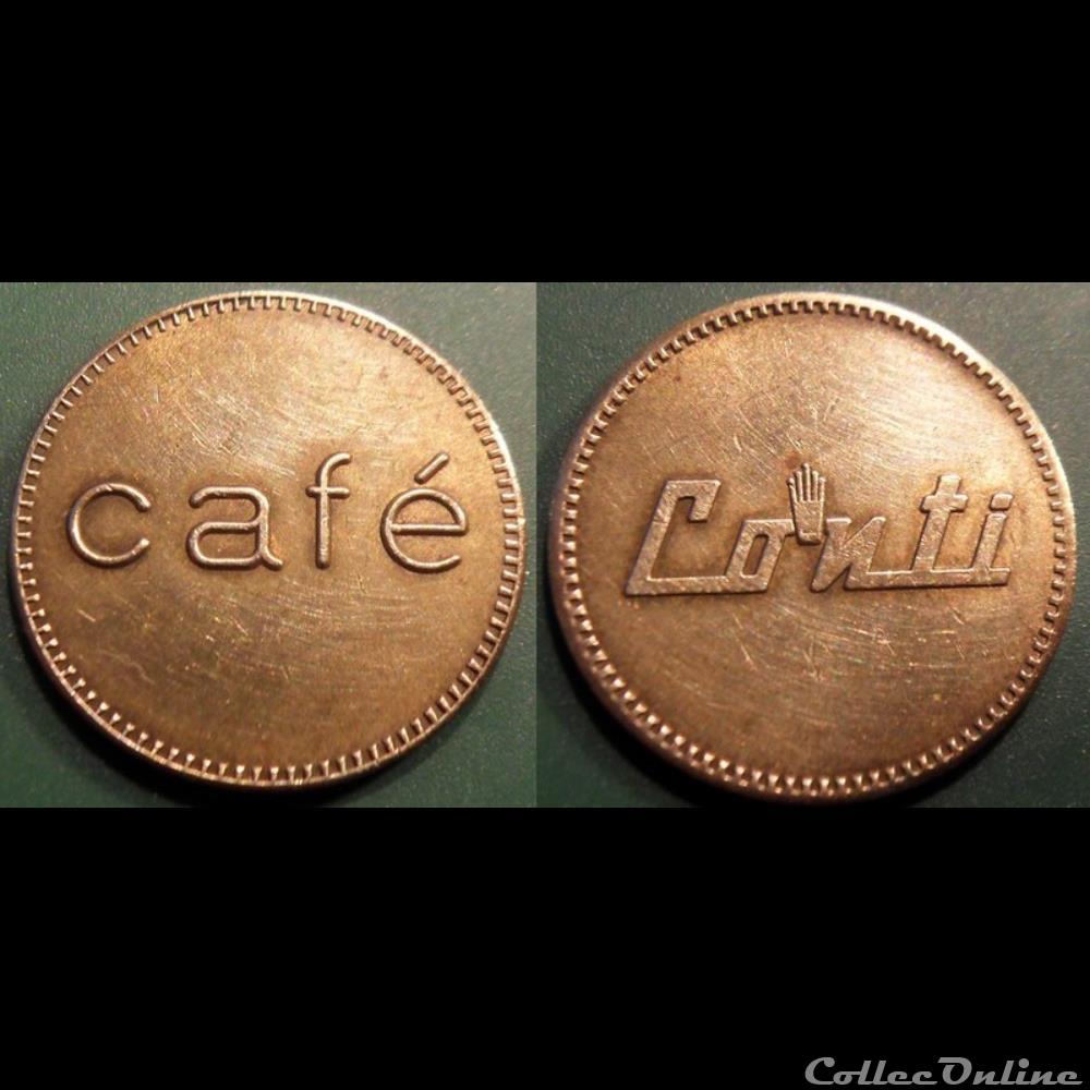 b- Jeton Café Conti monnaie mereaux b jeton cafe conti