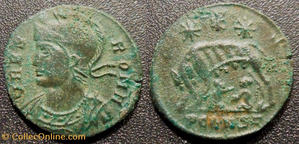 monnaies antiques romaines imperiales et republicaines gb1 vrbs roma arles