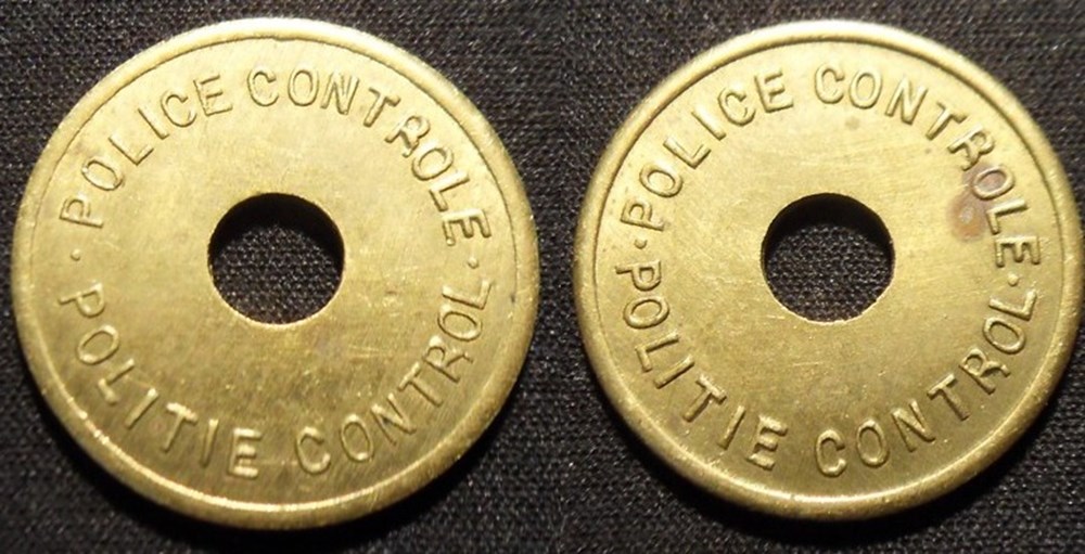 e- J etr Pays Bas - Politie Controle - Police Controle monnaies paranumismatique jetons poids e j etr pays bas politie controle police controle