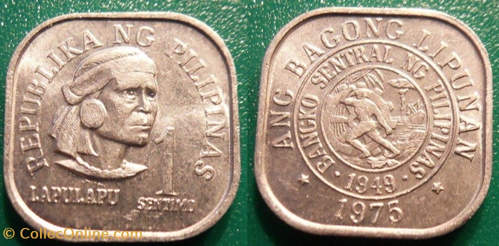 1 Sentimo 1975 monnaie monde philippine 1 sentimo 1975