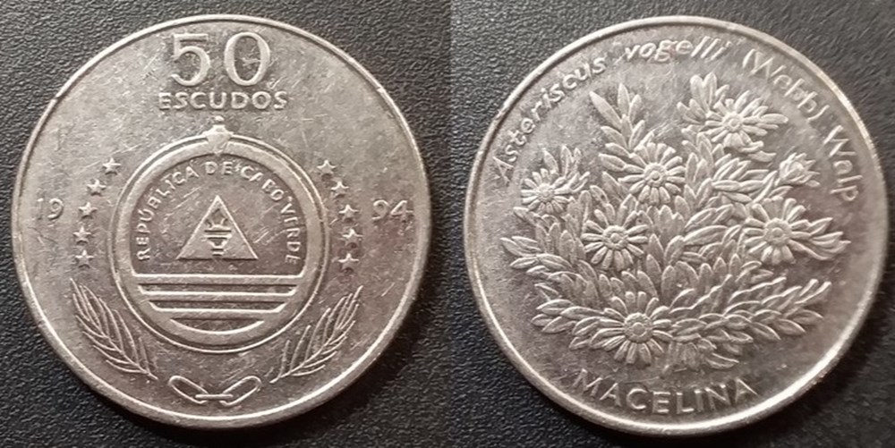 50 Escudos Macelina 1994 monnaies monde cap vert 50 escudos macelina 1994