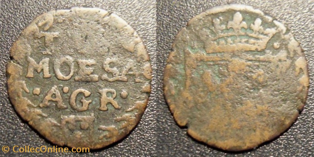Belgique - Recheim 1 Duit non daté monnaies monde belgique recheim 1 duit non date