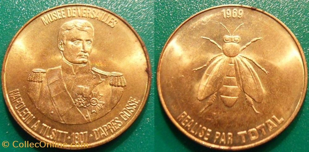 u- Jeton Total - Bicentenaire Napoléon - n°13 - Napoléon à Tilsitt monnaies paranumismatique jetons poids u jeton total bicentenaire napoleon n 13 napoleon a tilsitt