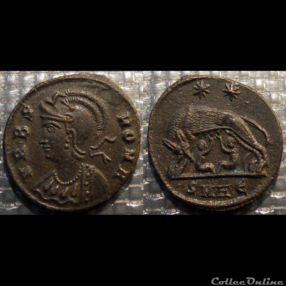 J21 VRBS ROMA Héraclée monnaie antique av jc ap romaine j21 vrbs roma heraclee