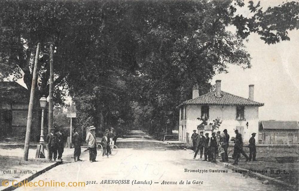 divers carte postale 40 arengosse