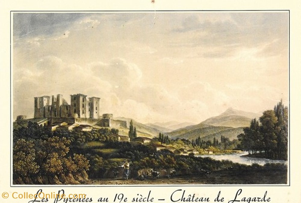 cartes postales europe france ariege lagarde