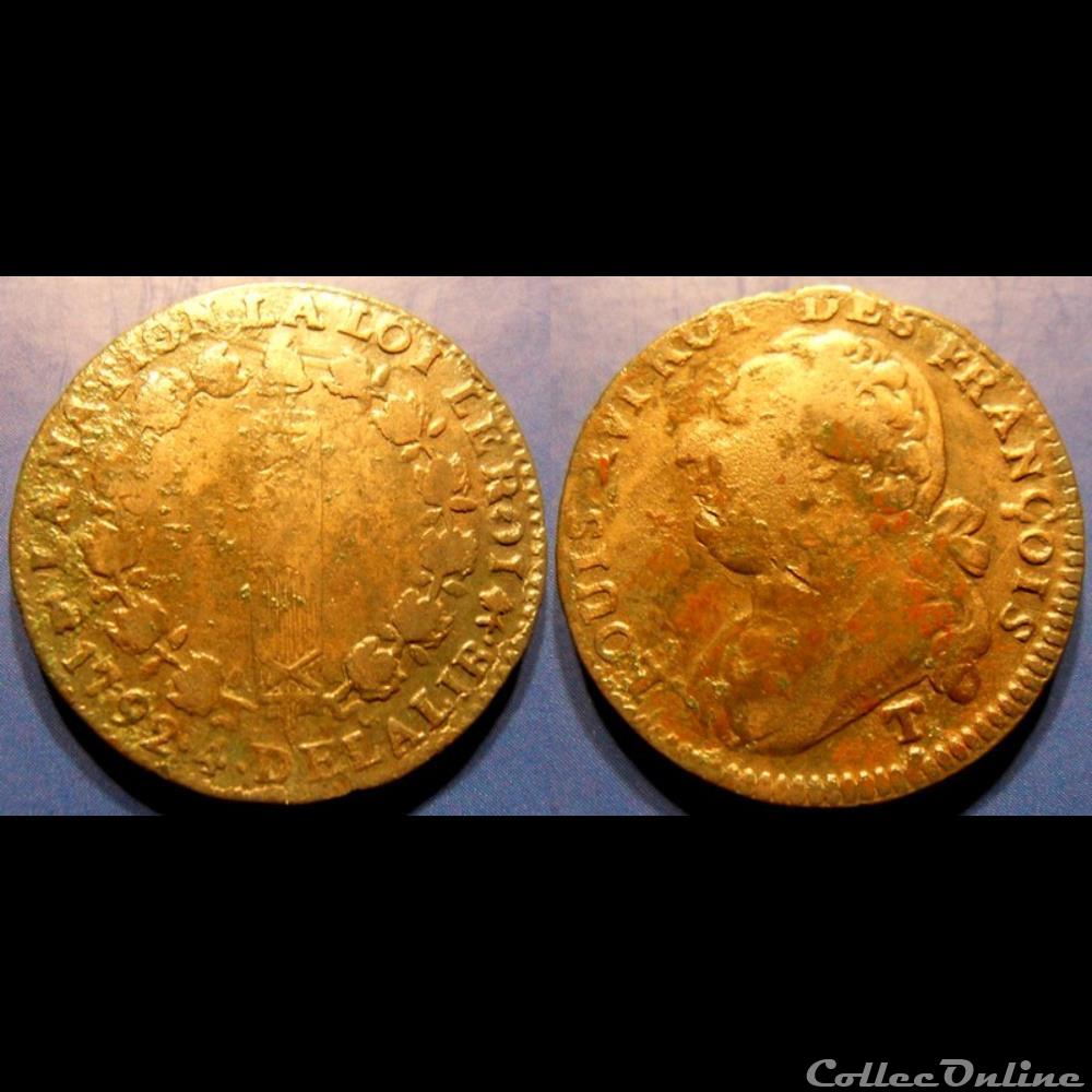 monnaie france moderne a constitution 12 deniers 1792 saumur