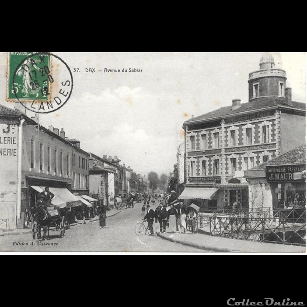 Carte Postale (40) Dax autre france assignat carte postale 40 dax