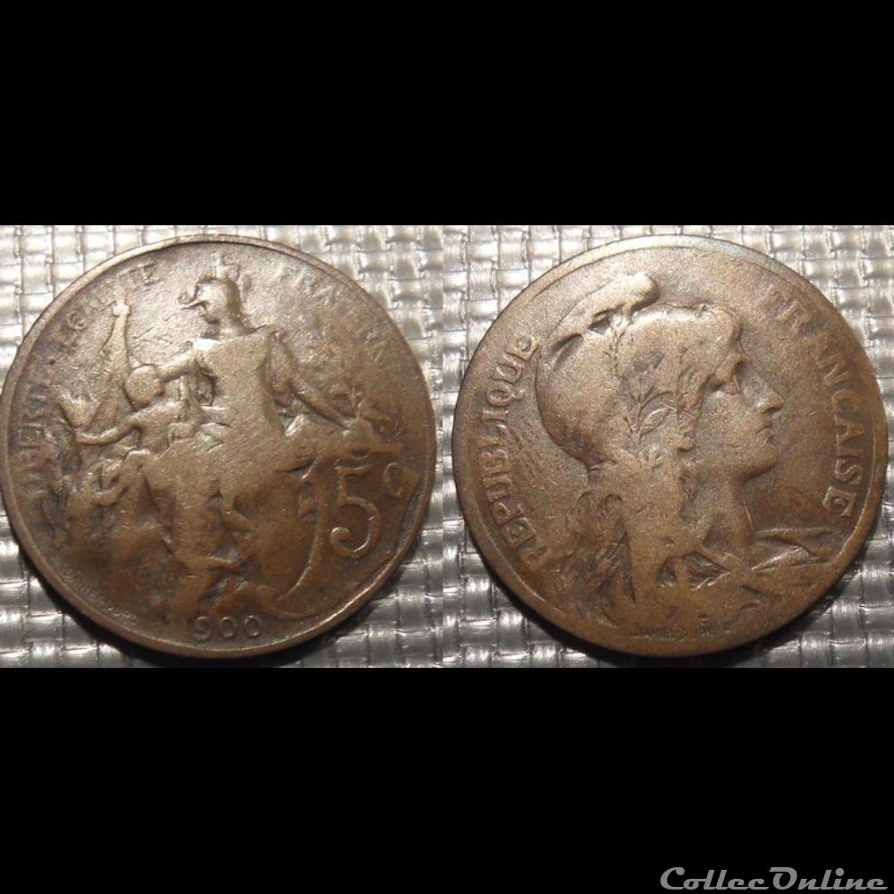 monnaie france moderne ca 5 centimes dupuis 1900
