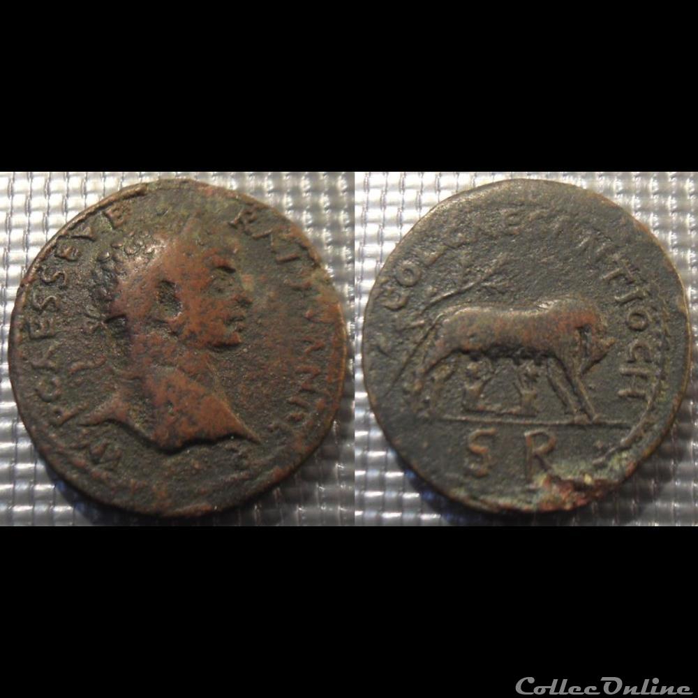 B24 Sévère Alexandre 222-235 Antioche monnaie antique romaine b24 severe alexandre 222 235 antioche