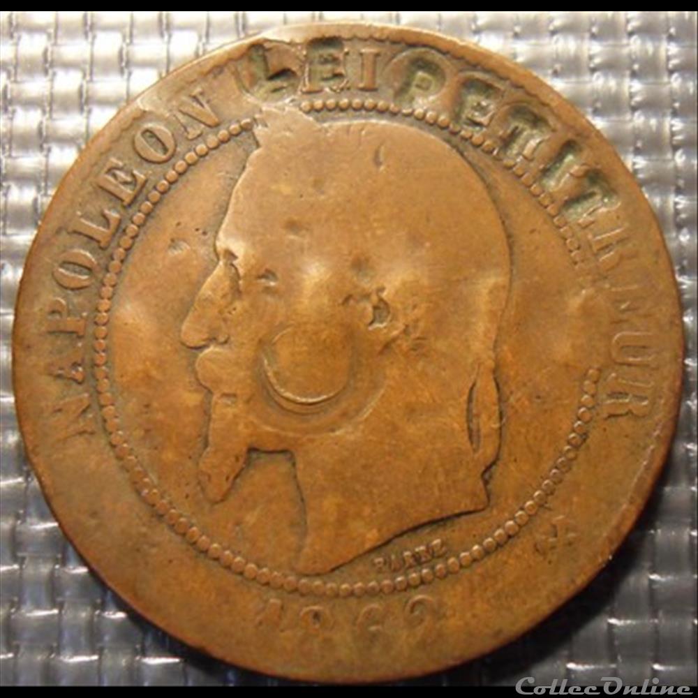 Monnaie satirique Napoléon III divers monnaie satirique napoleon iii