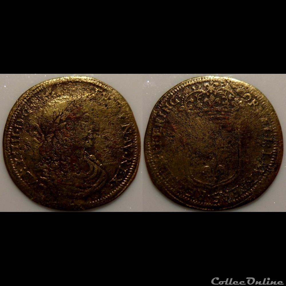 m- Jeton Roy Louis XIV monnaie mereaux m jeton roy louis xiv