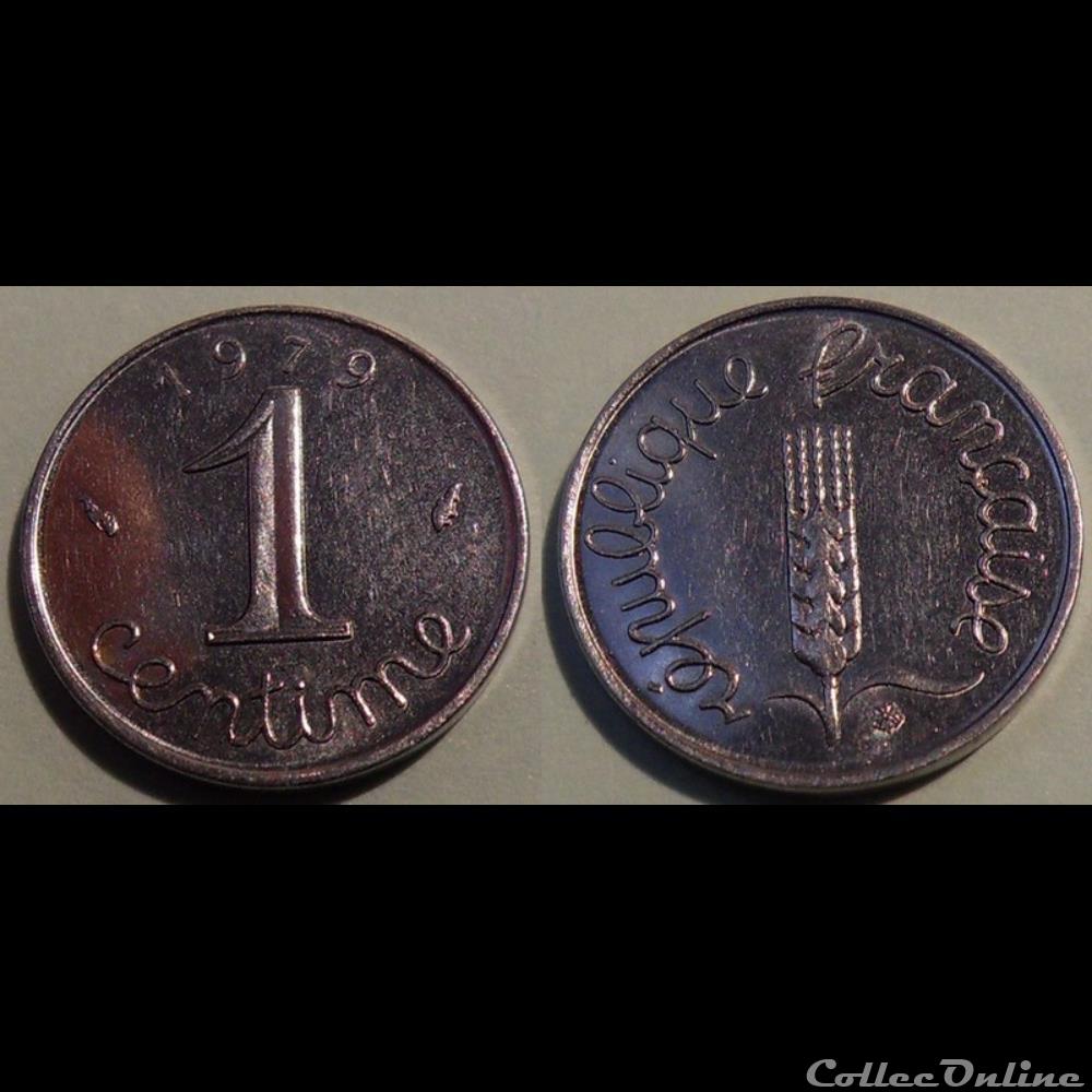 monnaie france moderne ab 1centime epi 1979