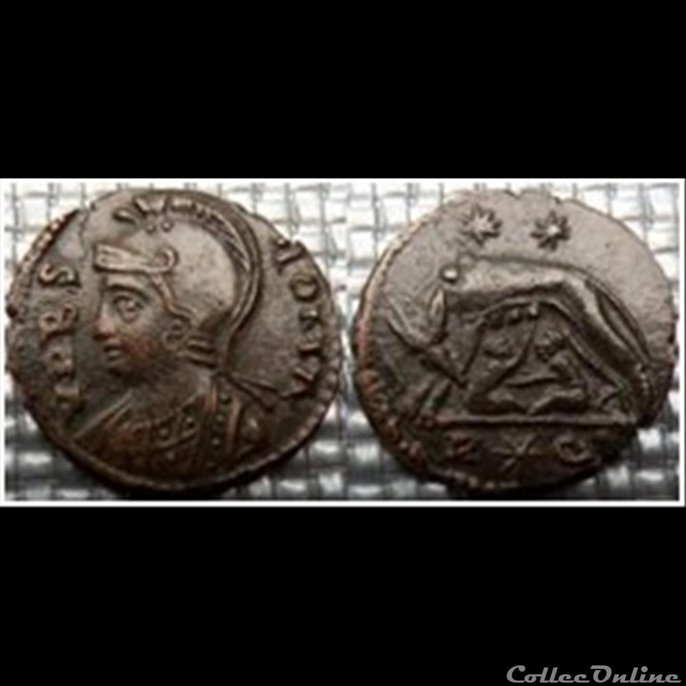monnaie antique romaine m5 vrbs roma rome