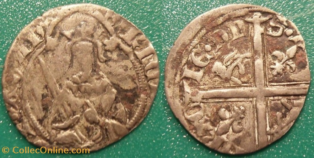 Aquitaine Richard II (1377-1399) monnaie france feodale aquitaine richard ii 1377 1399