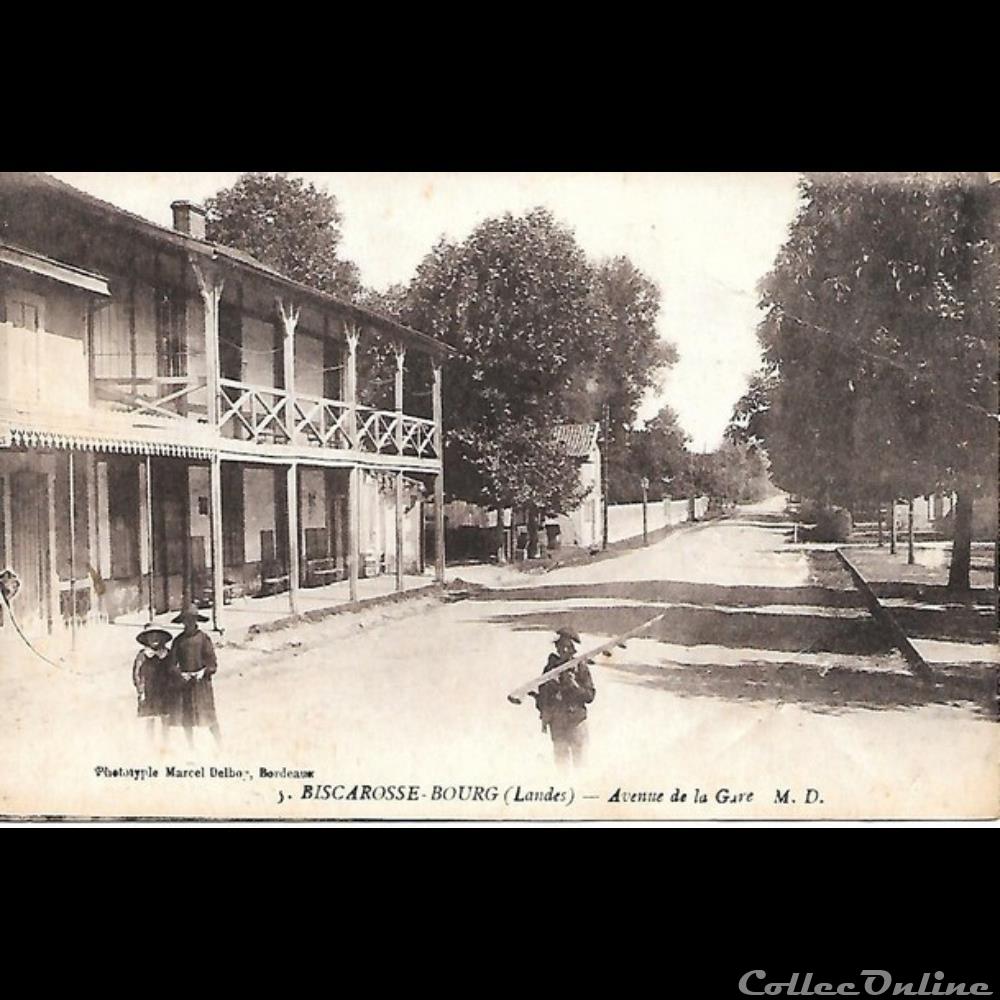 autre france assignat carte postale 40 biscarosse