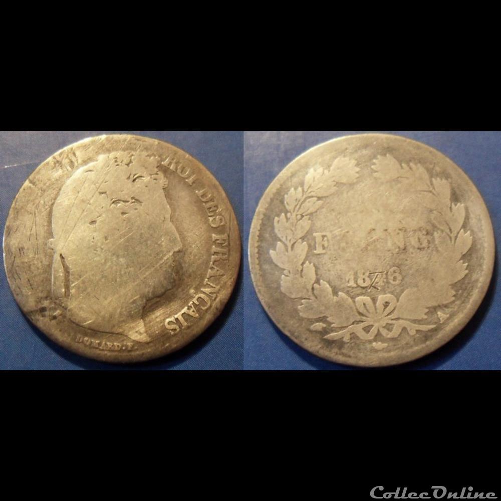 G-Louis Philippe 1 Franc 1846 A monnaie france moderne g louis philippe 1 franc 1846 a