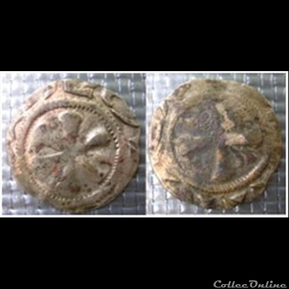 AUVERGNE Anonyme monnaie france feodale auvergne anonyme