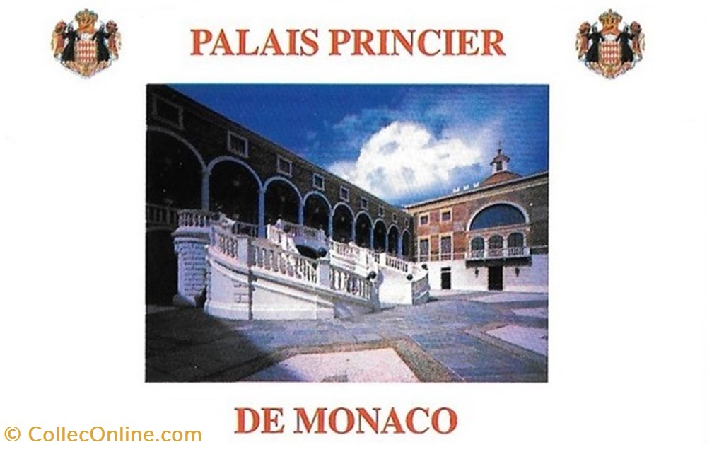 Monaco - Palais Princier documents anciens tickets d entree monaco palais princier