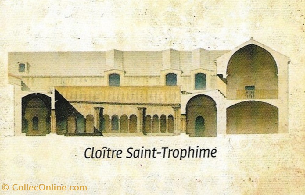 Arles Cloître Saint-Trophime documents anciens tickets d entree arles cloitre saint trophime