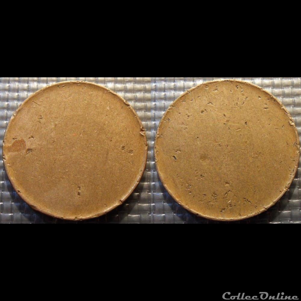 Lg 10 francs Mathieu Flan vierge 26mm 10g monnaie france moderne lg 10 francs mathieu flan vierge 26mm 10g