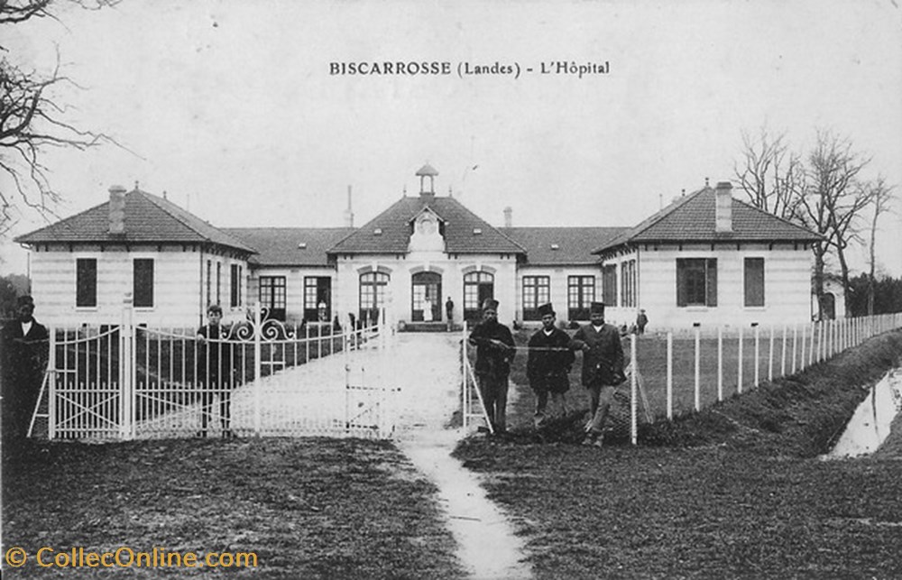divers carte postale 40 biscarosse