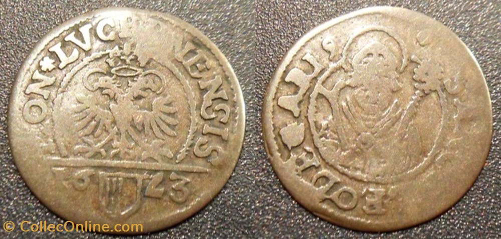 Suisse Canton de Lucerne 1 Schilling 1623 monnaies monde suisse canton de lucerne 1 schilling 1623