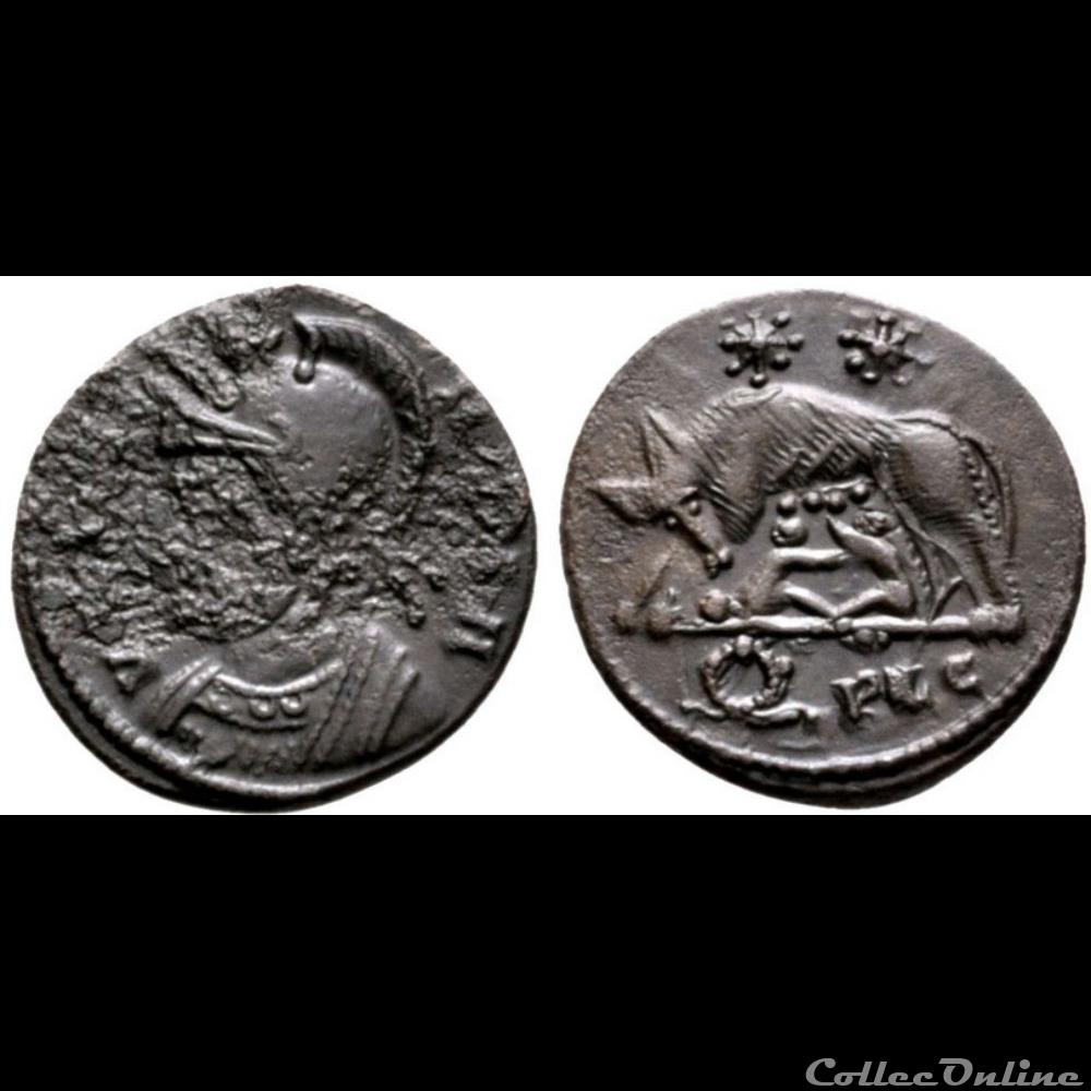 Ka8 VRBS ROMA Lyon monnaie antique romaine ka8 vrbs roma lyon