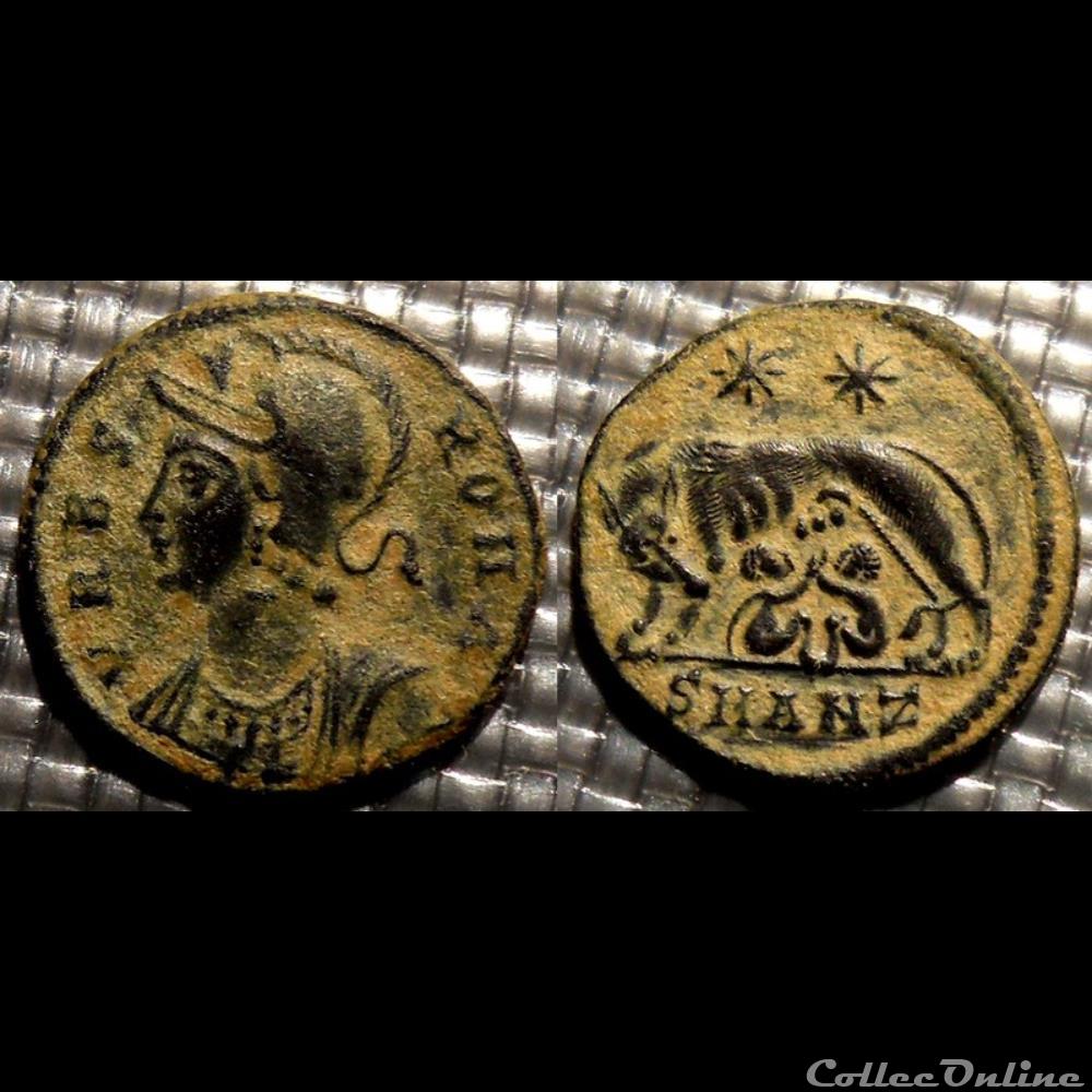 monnaie antique romaine e32 vrbs roma antioche