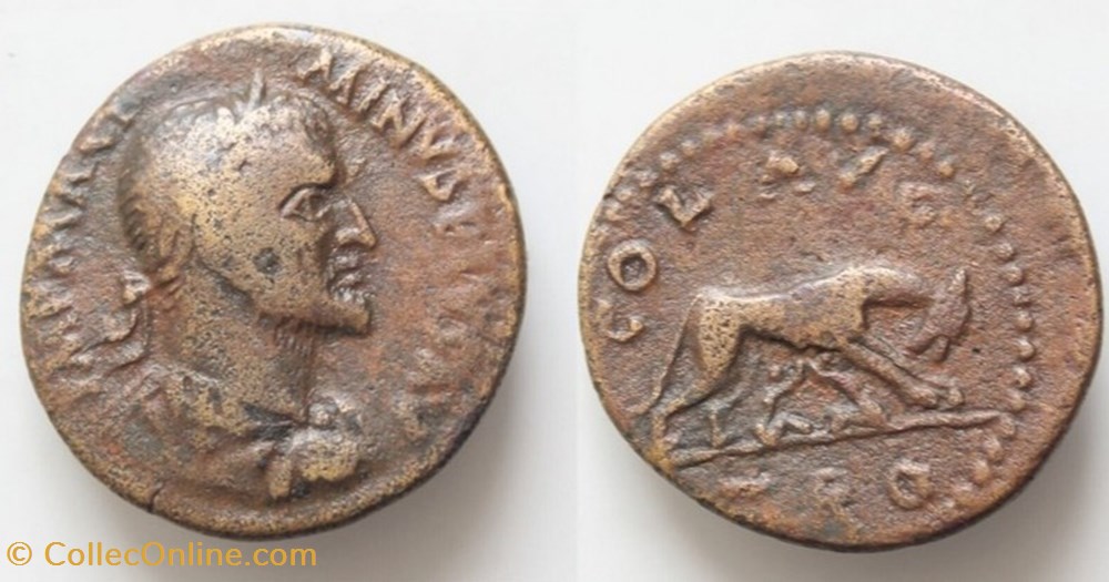 B311 Maximinvs 235-236 Alexandrie, Troas monnaies antiques romaines imperiales et republicaines b311 maximinvs 235 236 alexandrie troas