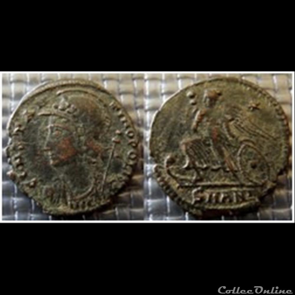 monnaie antique romaine constantinopolis victoire pour antioche