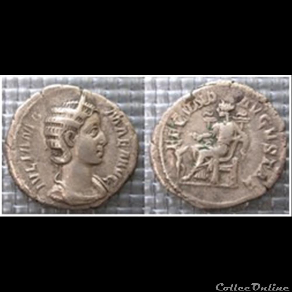 Db7 Sévères Julia Mamée monnaie antique romaine db7 severes julia mamee