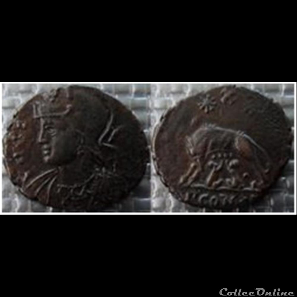 Gb5 VRBS ROMA Arles monnaie antique romaine gb5 vrbs roma arles